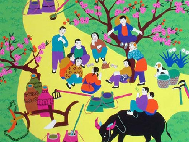 金山農民画 ｜ 金山农民画 - 無形文化遺産 - 上海 - ALA!中国